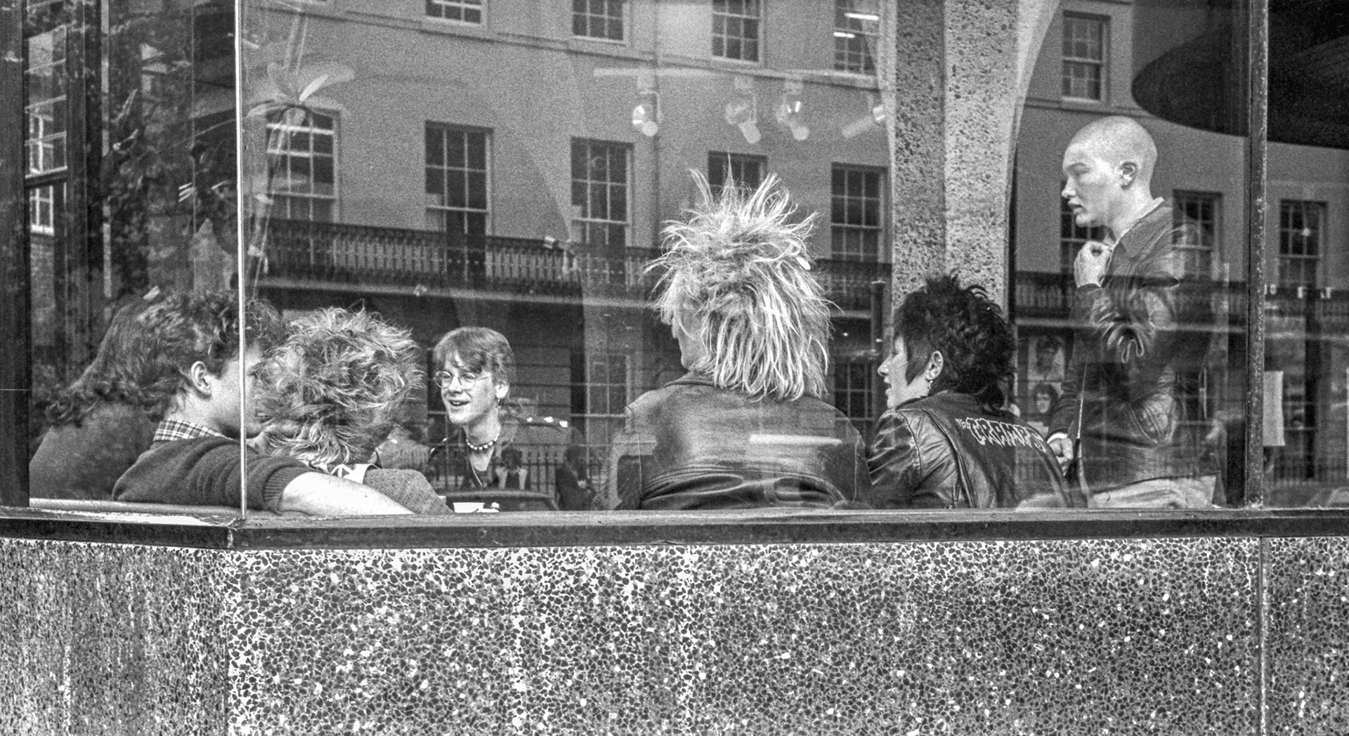 York Punk Rockers - York Theatre Royal Yorkshire UK 1988