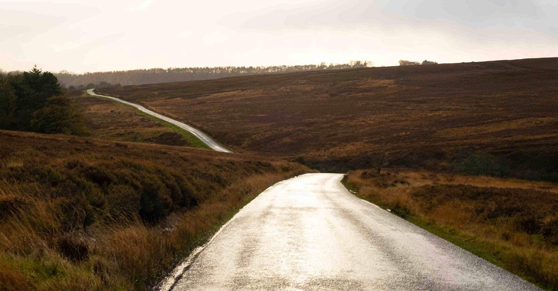 Raining at Dusk - North York Moors UK 2017