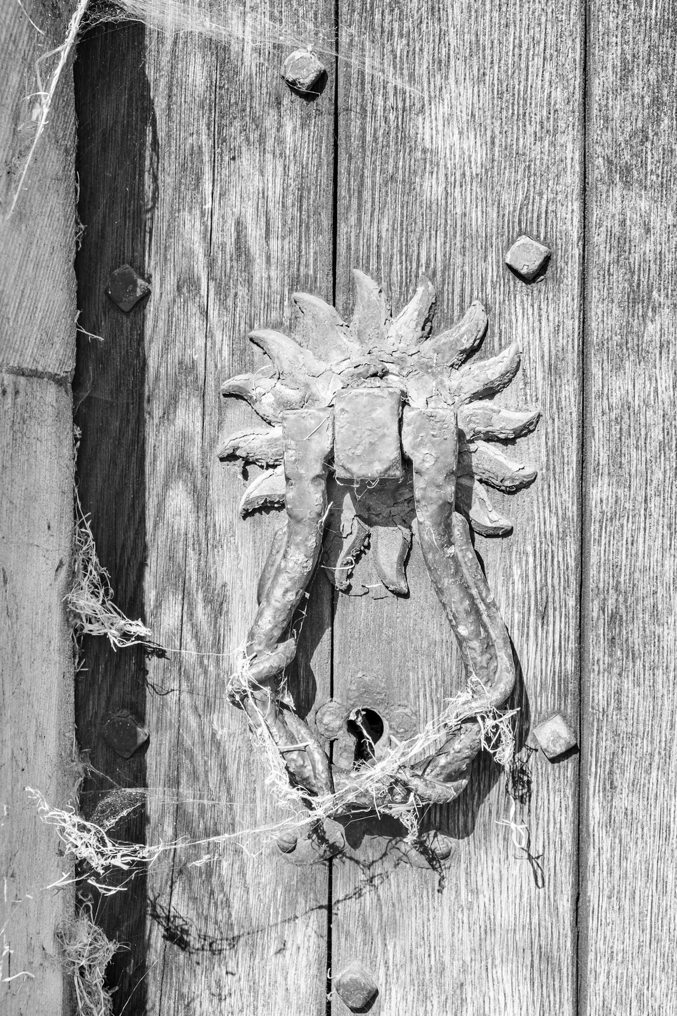 Door Knocker at Tadcaster St. Mary's Church - North Yorkshre UK 2022