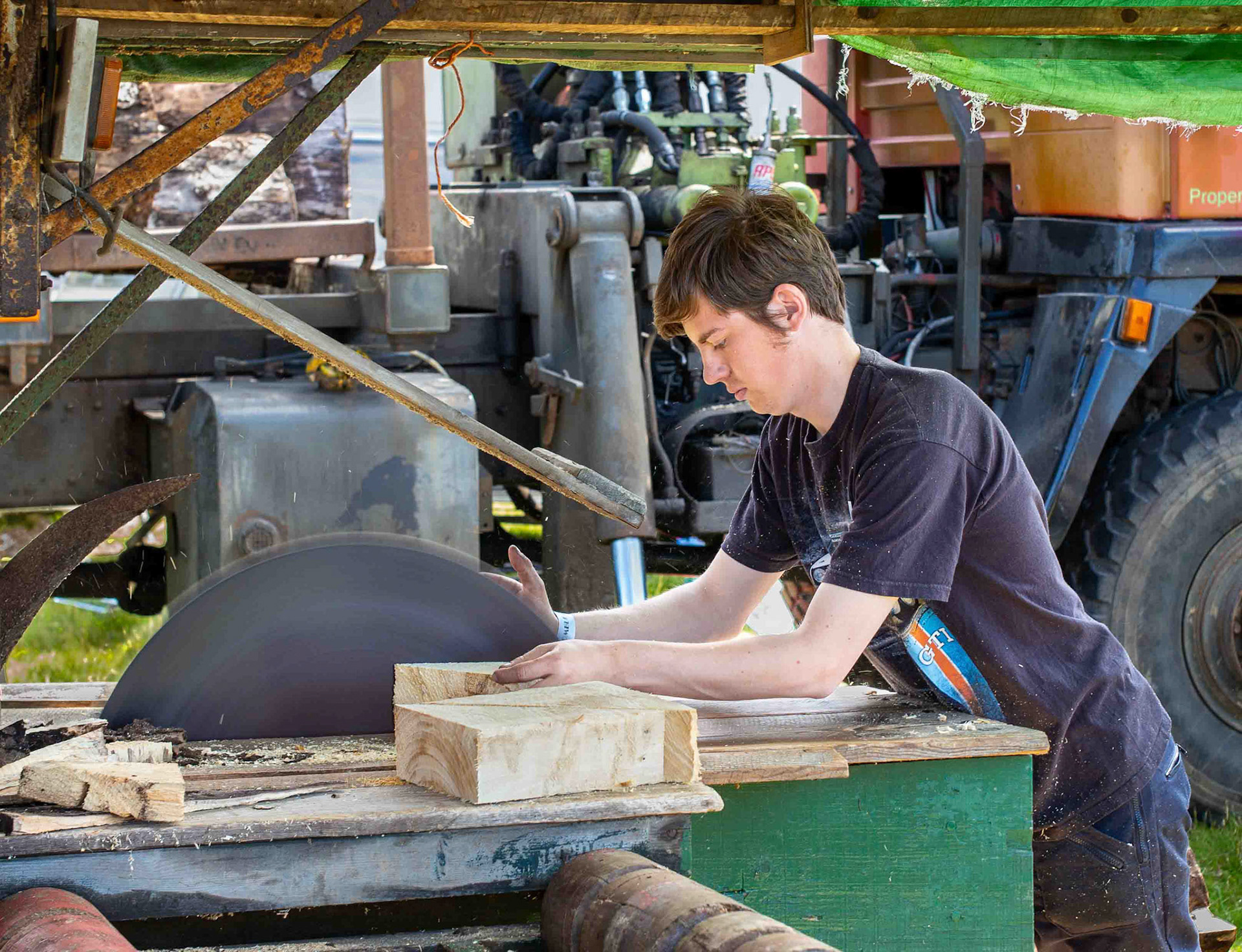 Wood Cutting - North Yorkshire UK