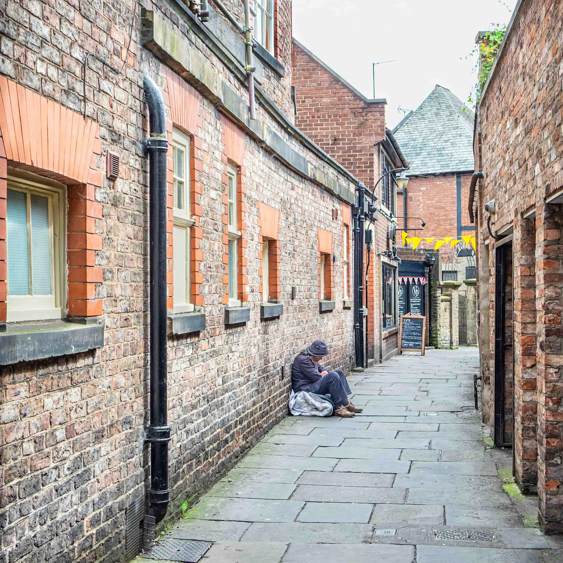 Finkle Street - York North Yorkshire UK 2014