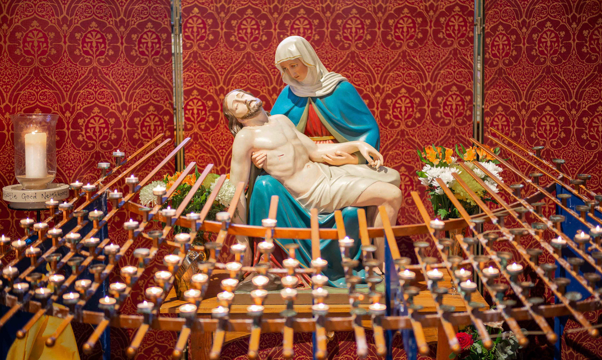 Jesus and Mary - St. Mary's Cathedral  Newcastle UK 2023