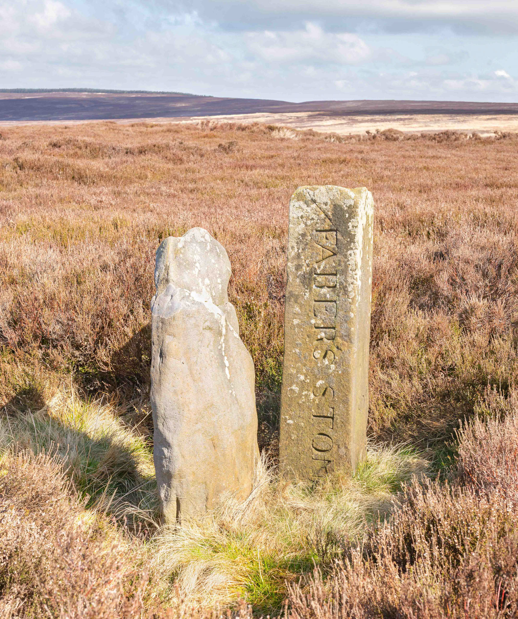 Faber's Stone - Osmotherley Moor North York Moors UK 2023