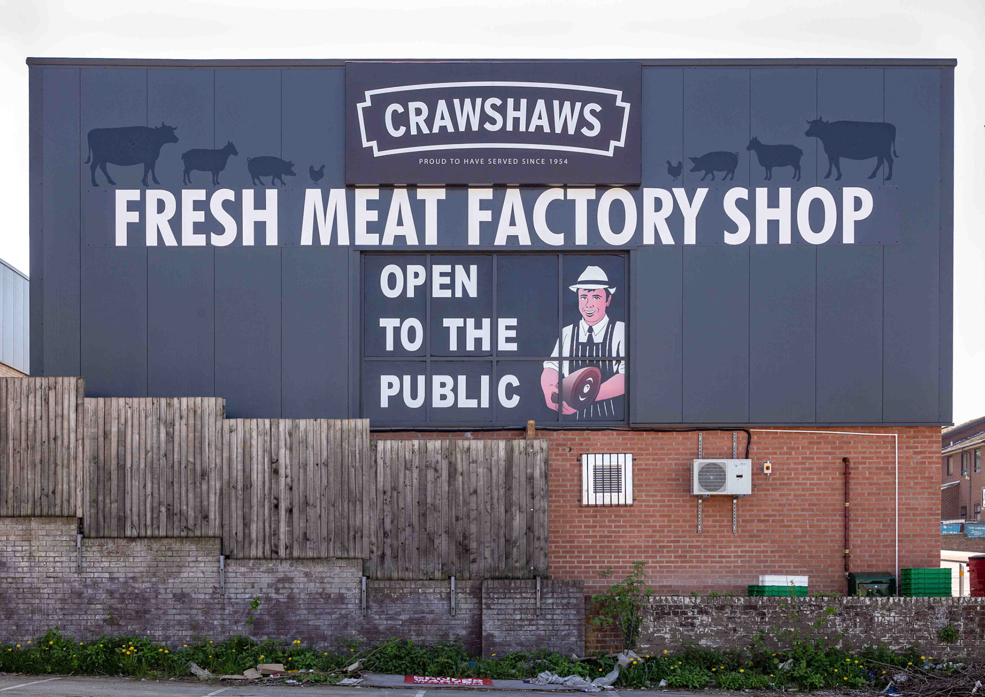 Fresh Meat Factory Shop - Barnsley South Yorkshire UK 2018