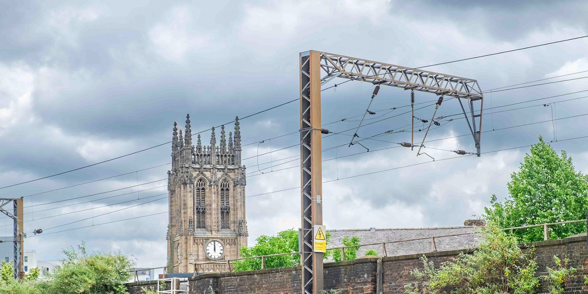 Leeds Minster UK external view looking South-East 2025