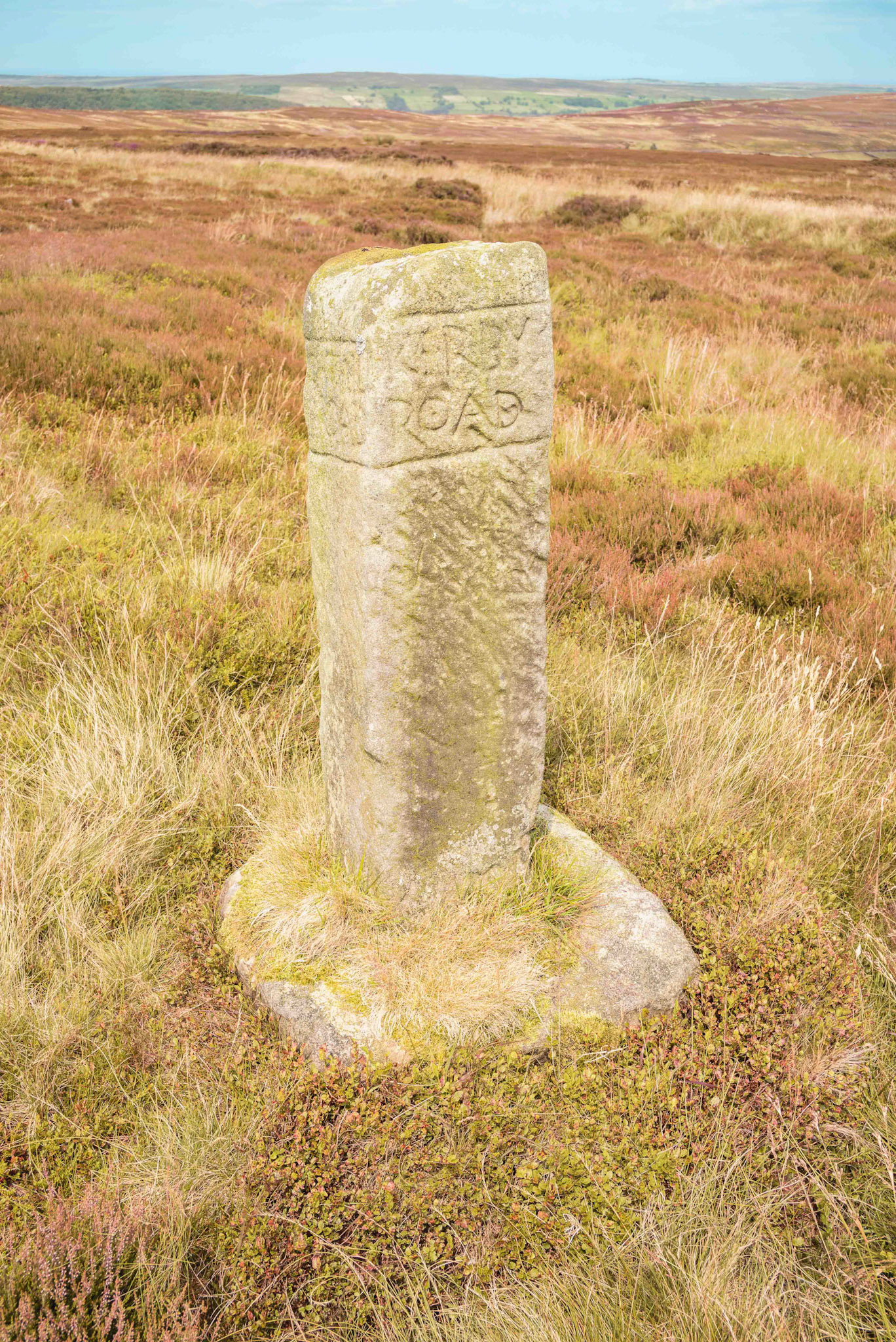 Caper Hill Cross South East Face - Kirby side - North York Moors UK 2024