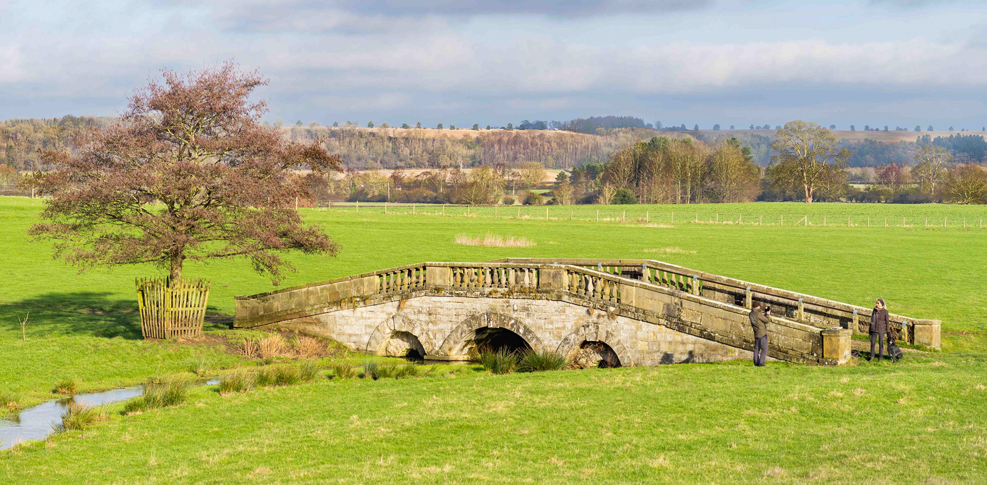 Taking Photos at Pickering Bridge - Hovingham North Yorkshire UK 2024