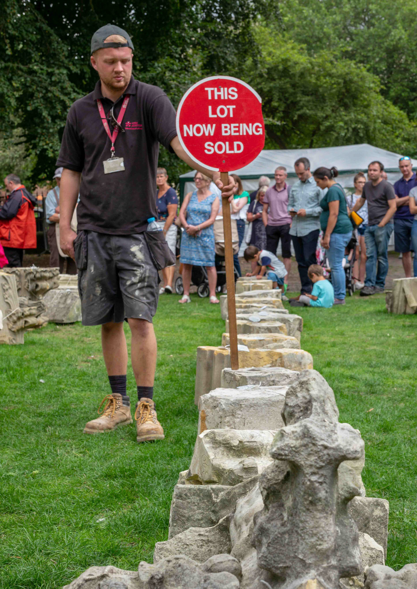 York Minster Stone Auction - Dean's Park York UK