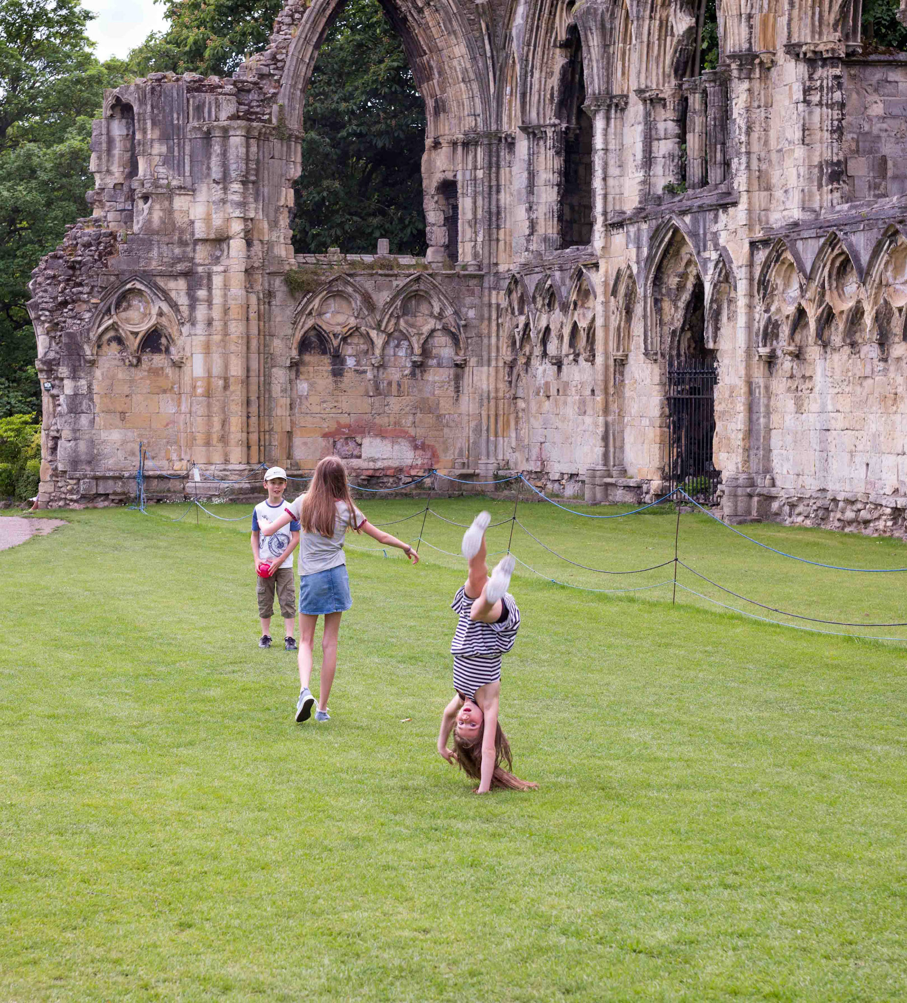 Children Playing - York North Yorkshire UK