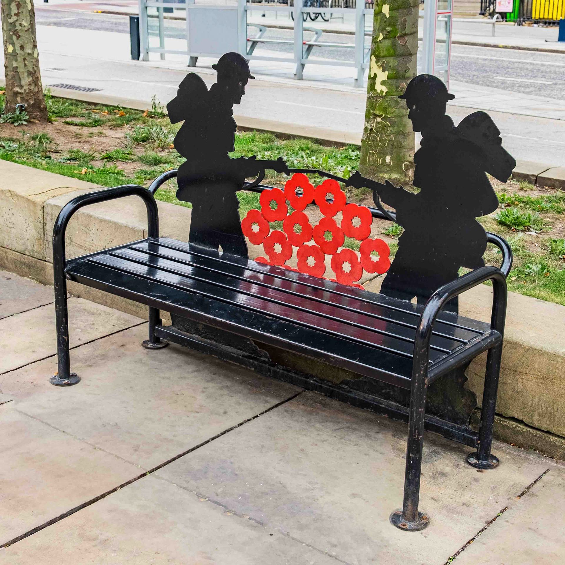 War Memorial Seat - The Headrow Leeds UK