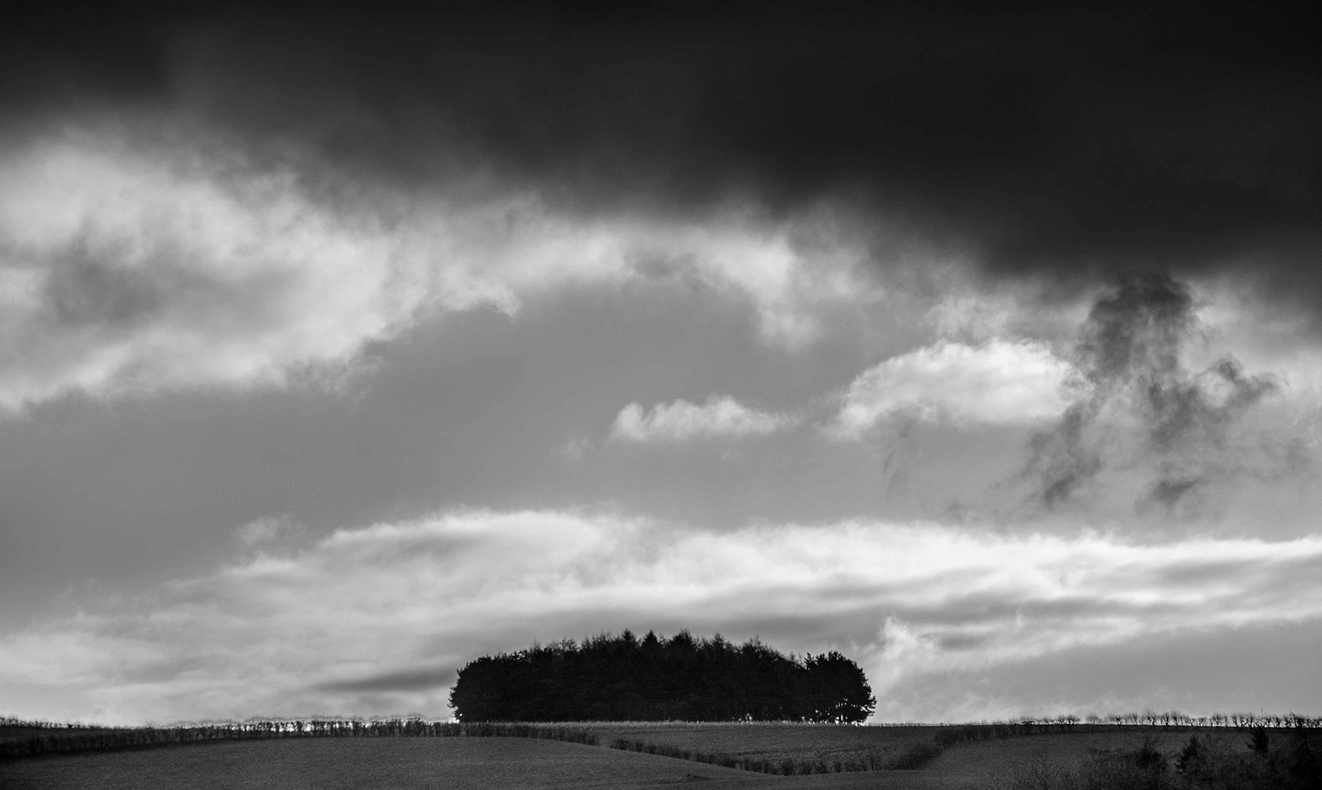 Landscape with Clouds - Nr Thorpe Hall North Yorkshire UK