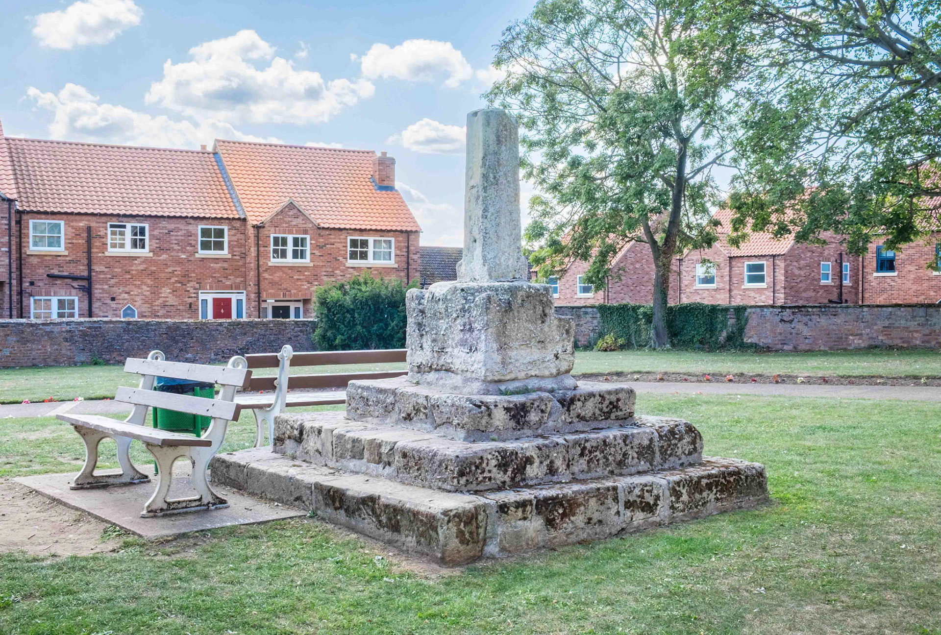 Churchyard Cross looking South West - Crowle Lincolnshire UK 2025