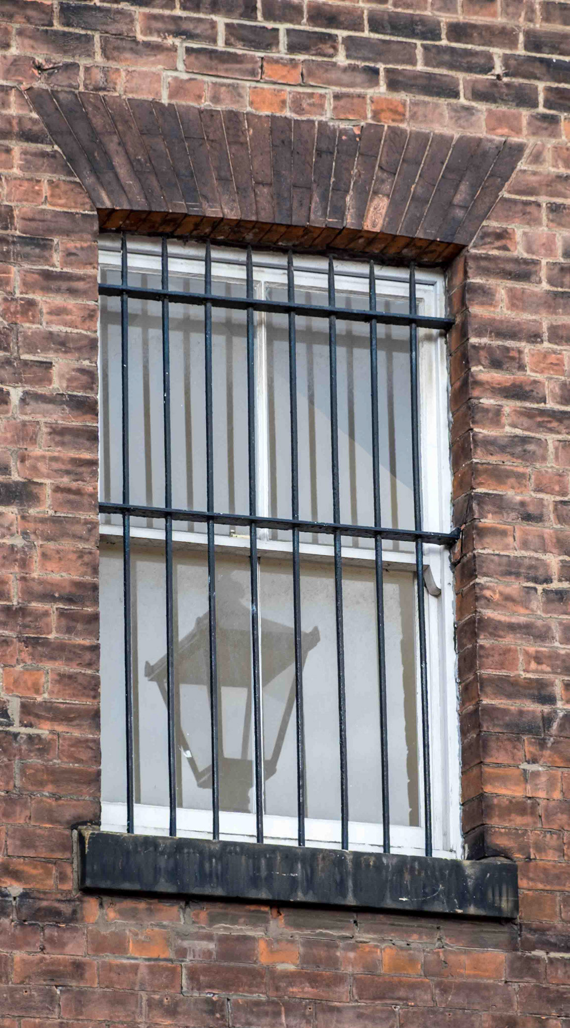 Window with Lamp - Hull East Yorkshire UK 2018