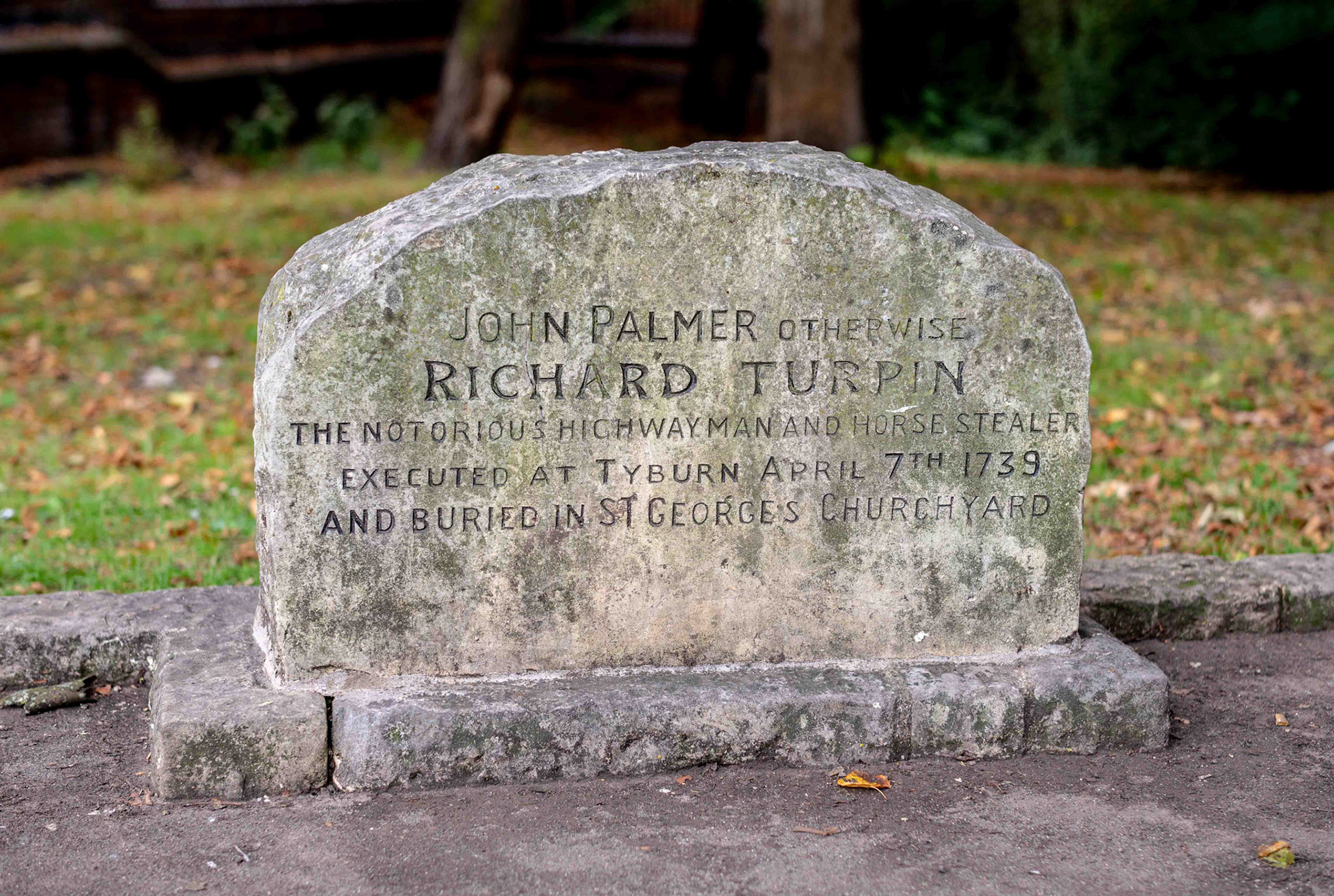 Dick Turpin's Alleged Grave - York North Yorkshire UK 2018