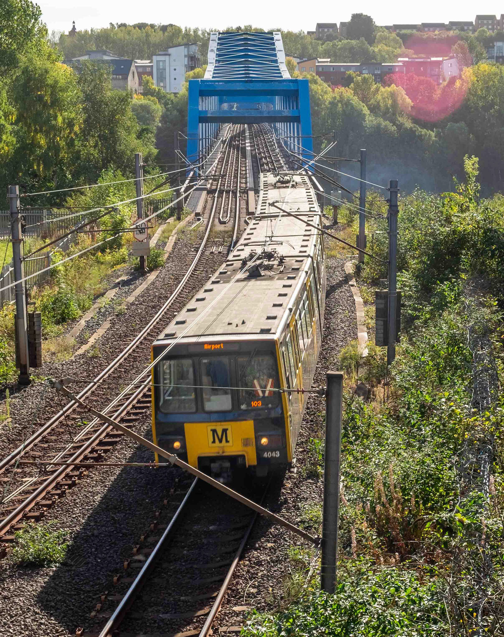Metro Train - Newcastle upon Tyne UK 2022