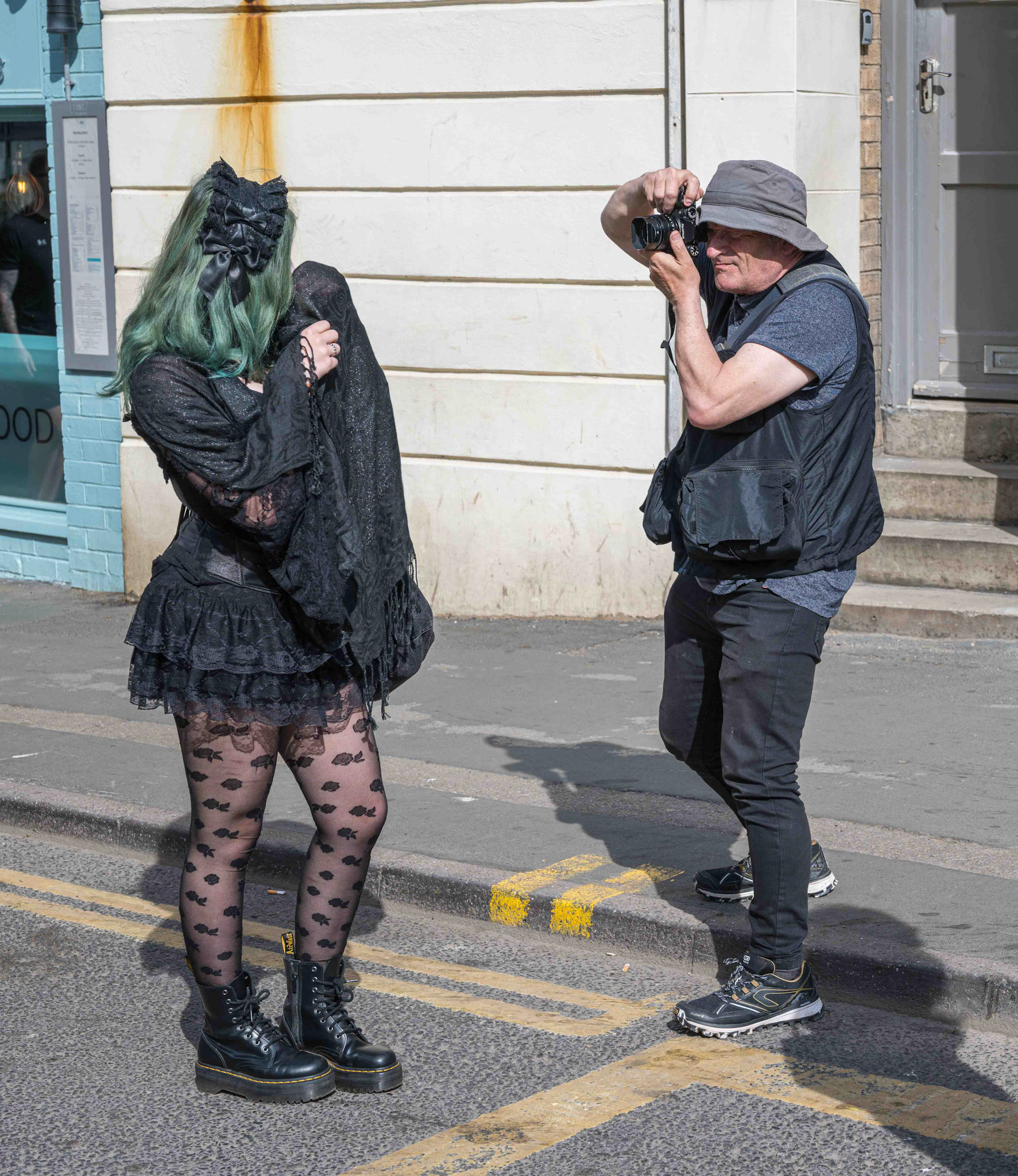 Goth and Photographer - Whitby UK