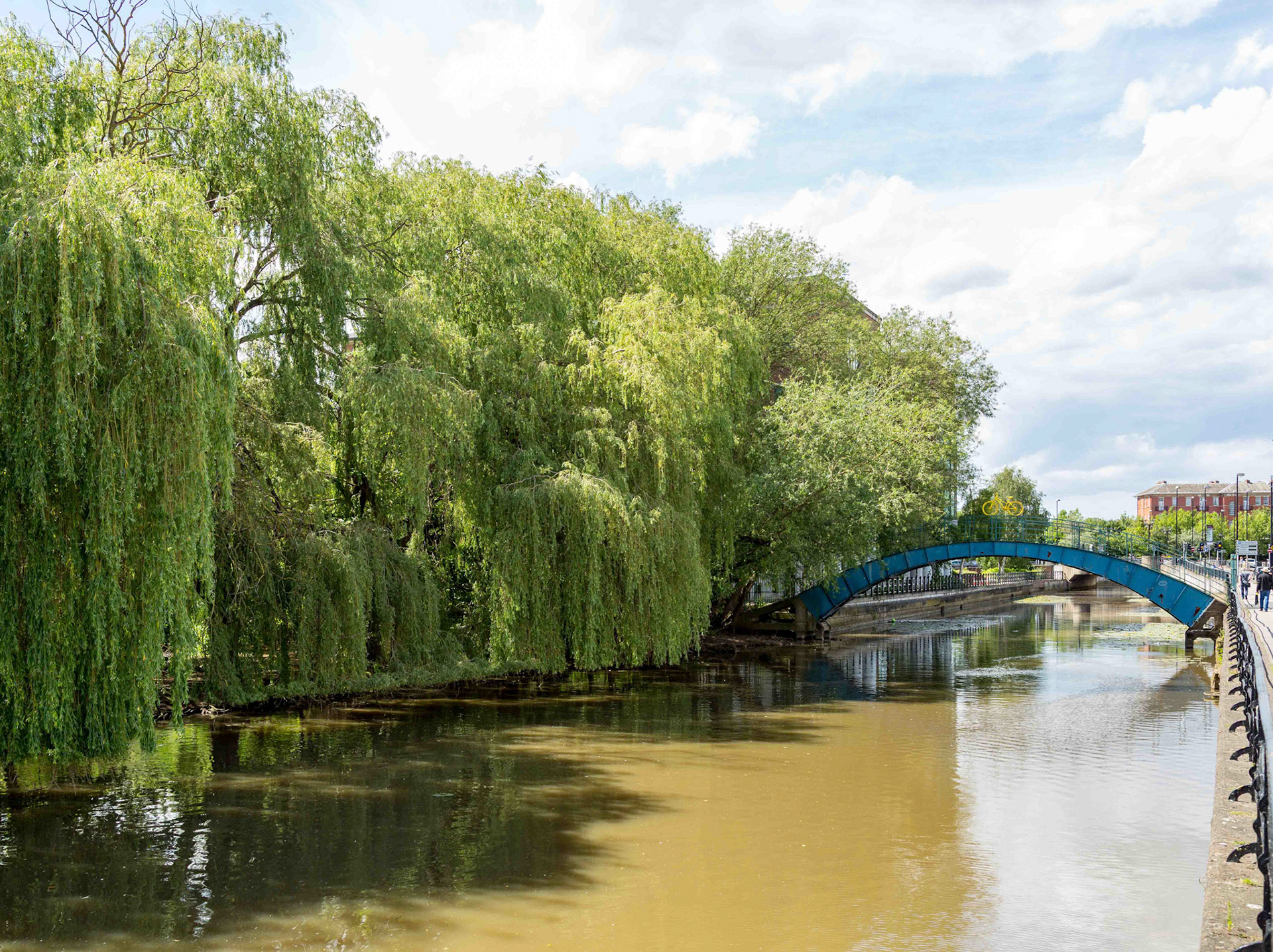 River Foss - York North Yorkshire UK 2014