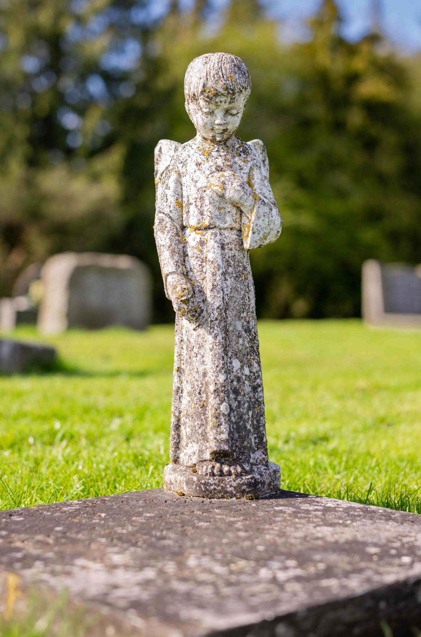 Grave Sculpture - North Yorkshire UK 2021