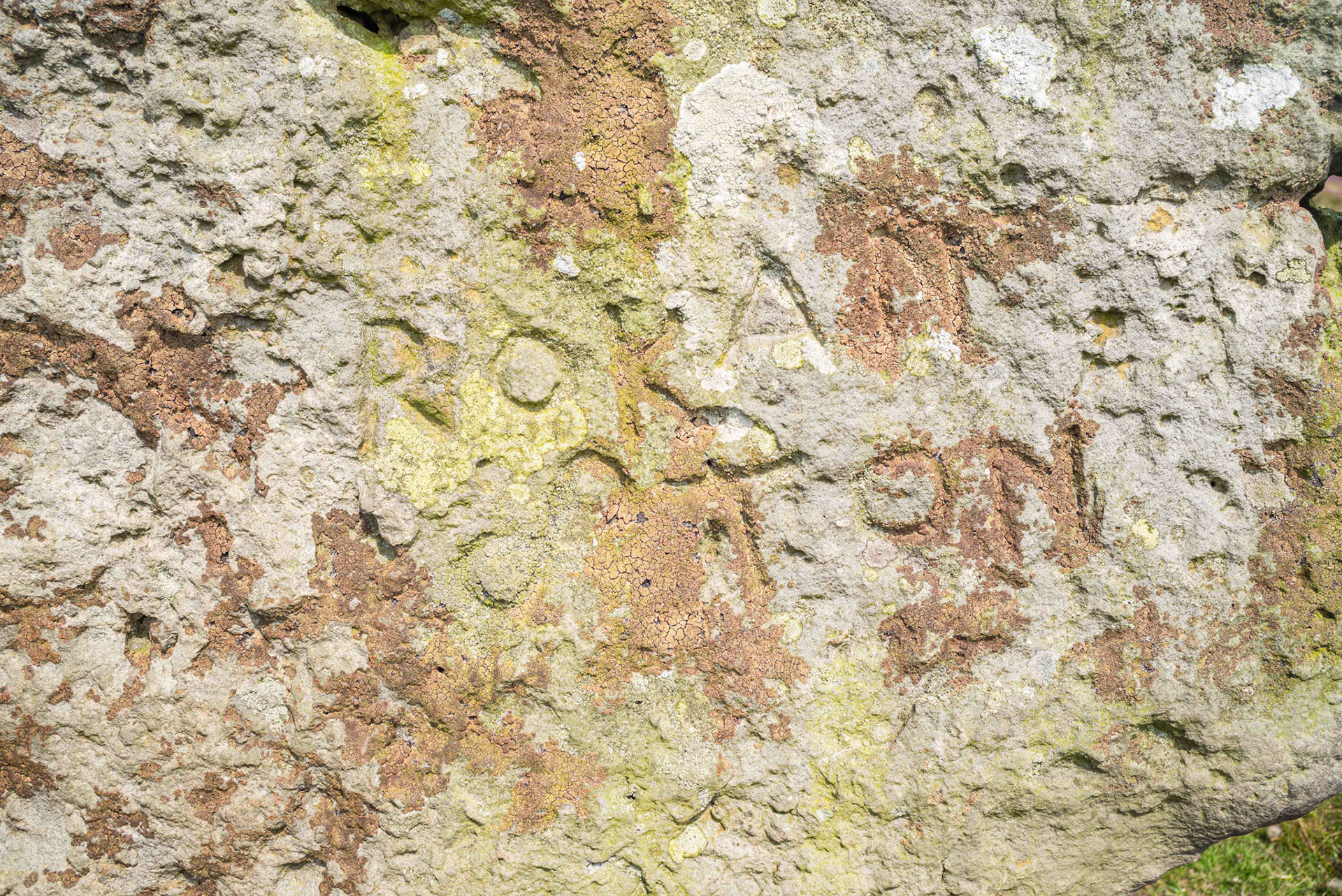 Rokan Stone Inscription on South Face - Glaisdale Rigg North York Moors UK 2024