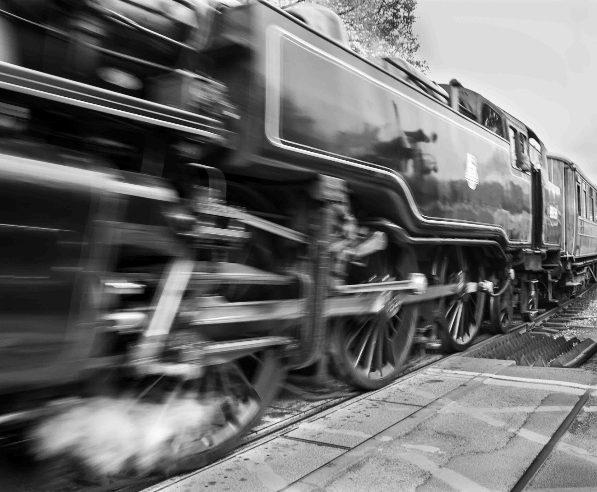 Locomotive 80136 out of Pickering Station - North Yorkshire UK 2018