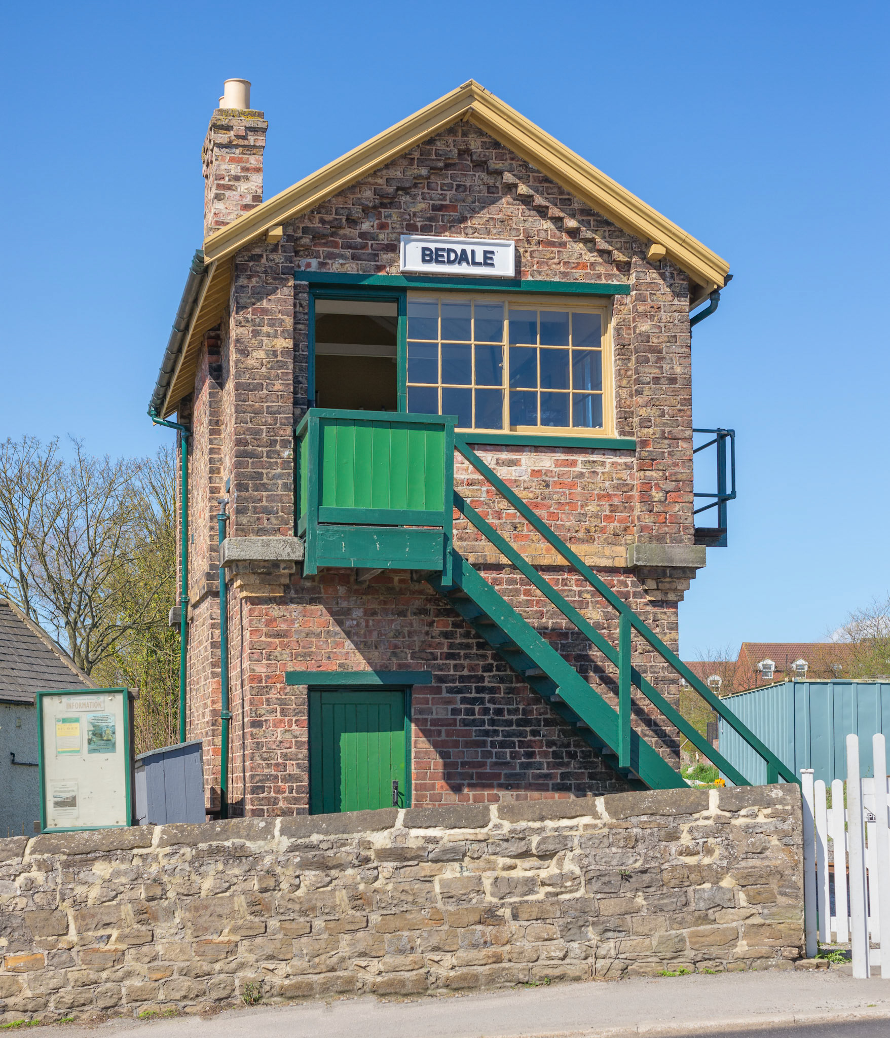 Bedale Railway Signal Box - Bedale North Yorkshire UK