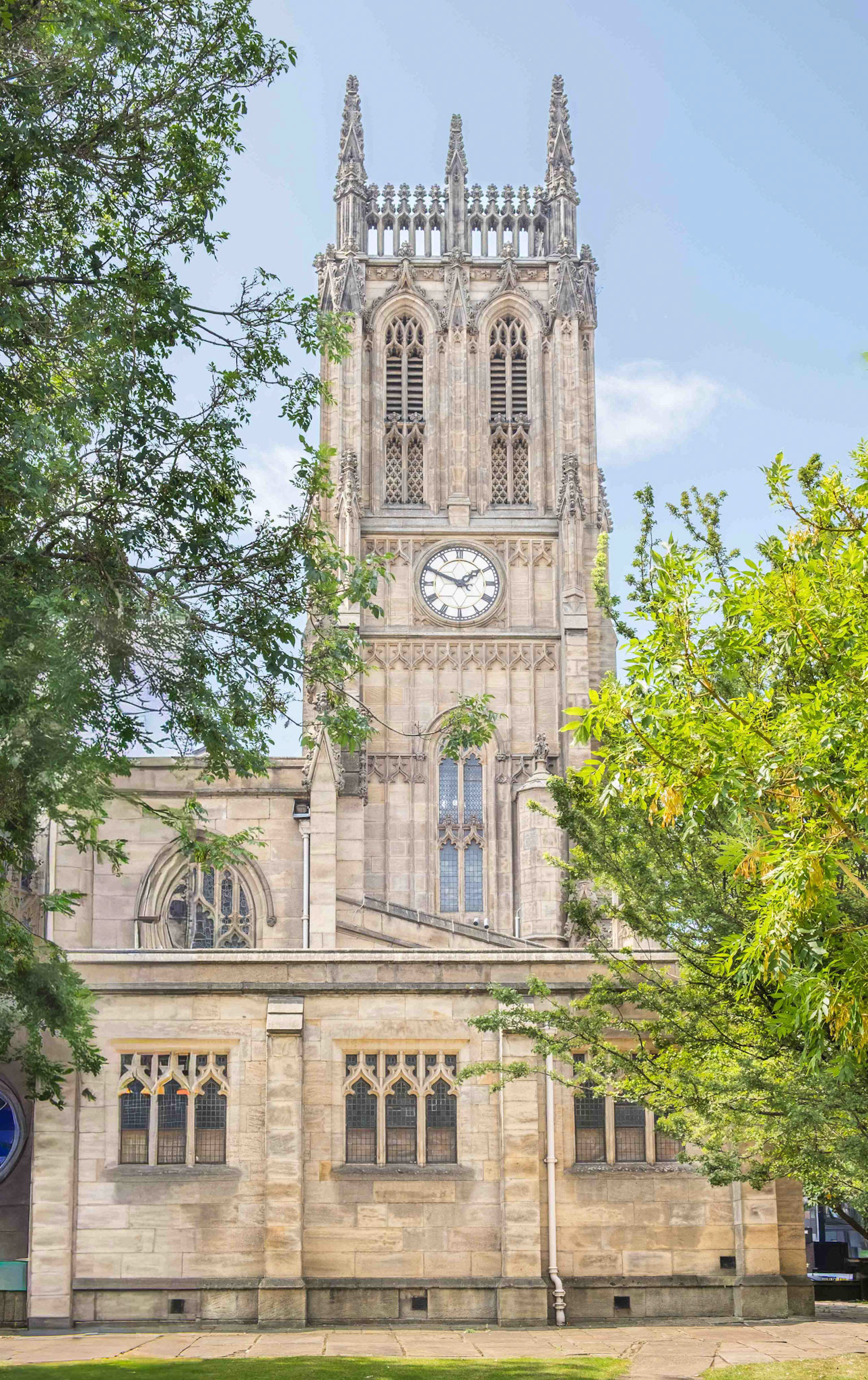 Leeds Minster UK External View looking Wes