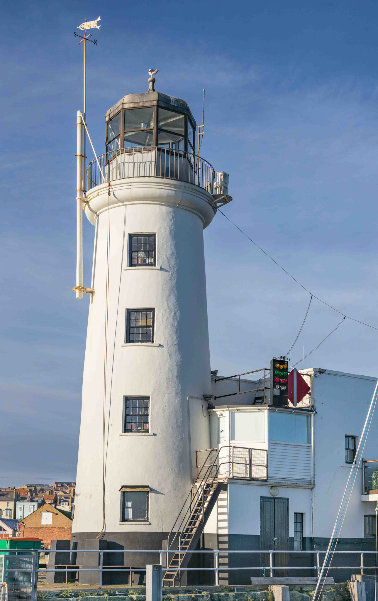 Scarborough Pier Lighthouse - North Yorkshire UK 2017