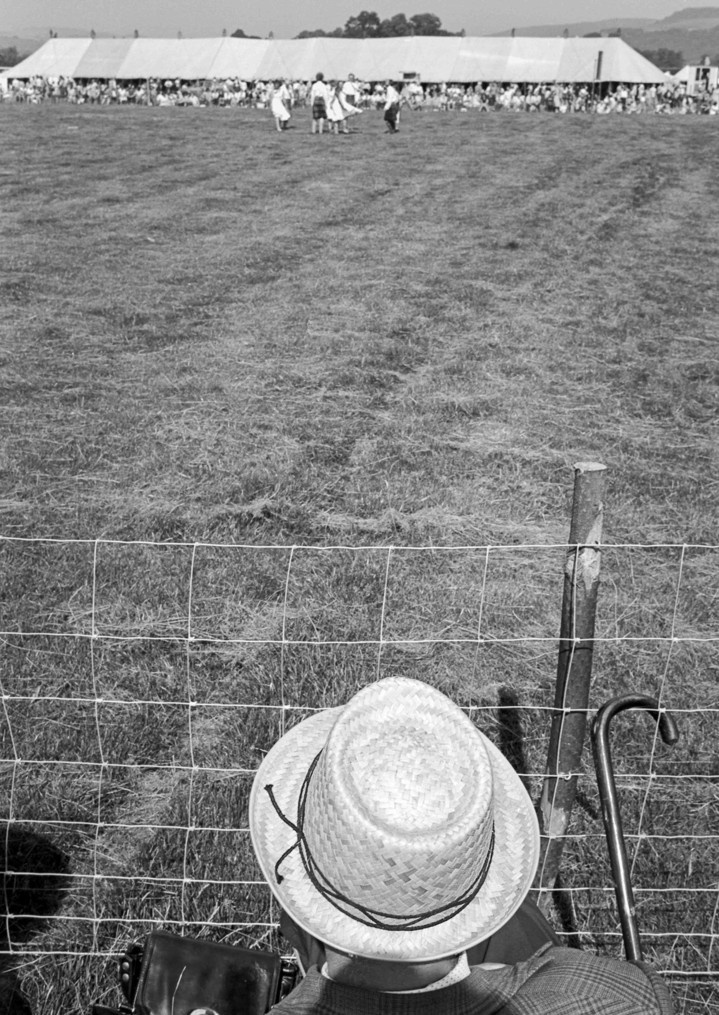 Man With Hat and Dancers - Chatsworth Country Fair 1980's