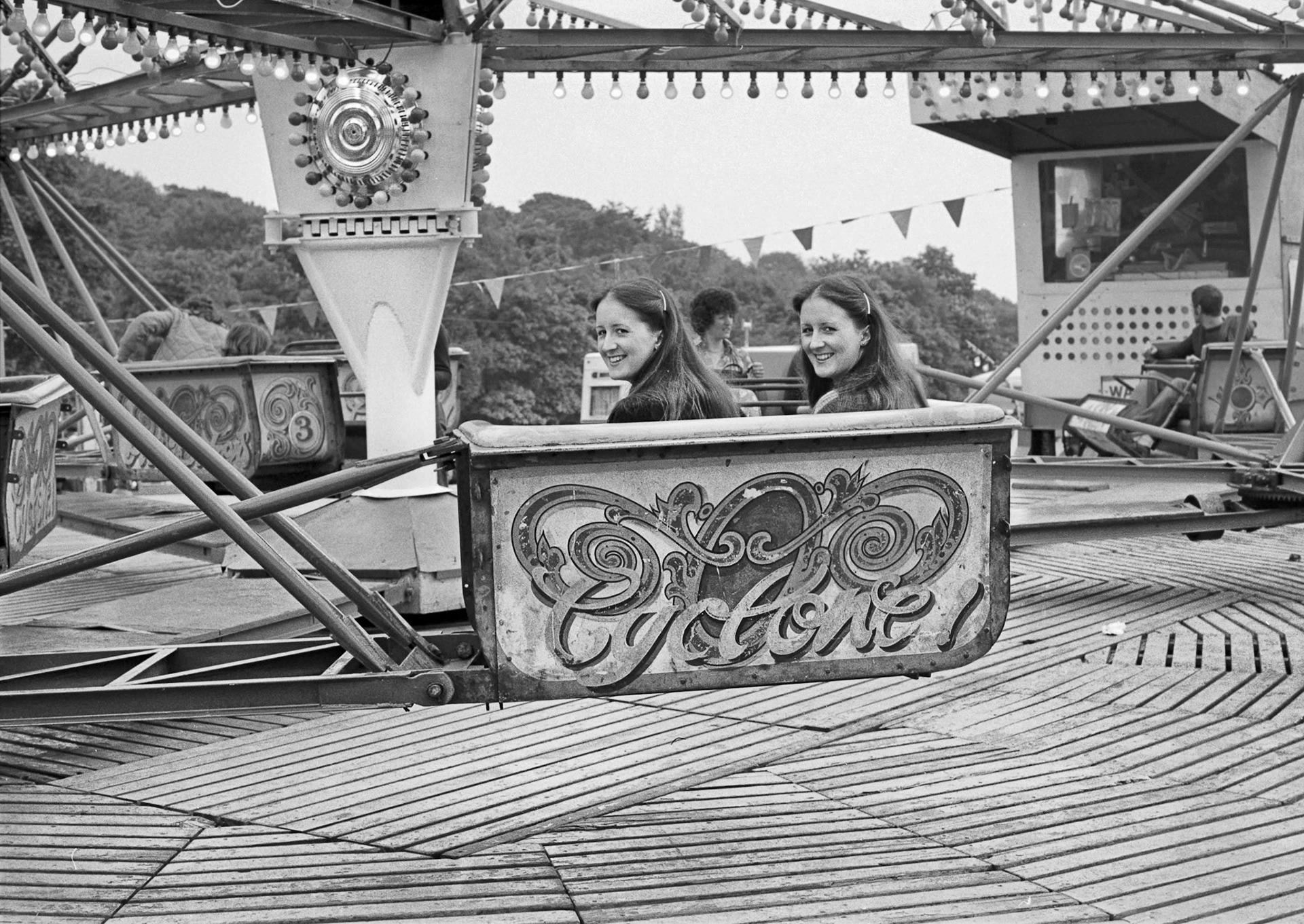 Diane and Pat - Firth Park Sheffield Fair 1970's