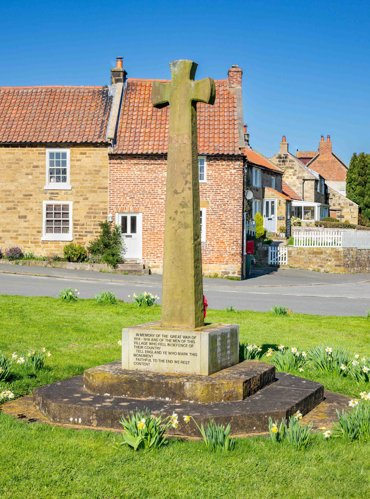 War Memorial - Ingleby Arncliffe North Yorkshire UK 2023