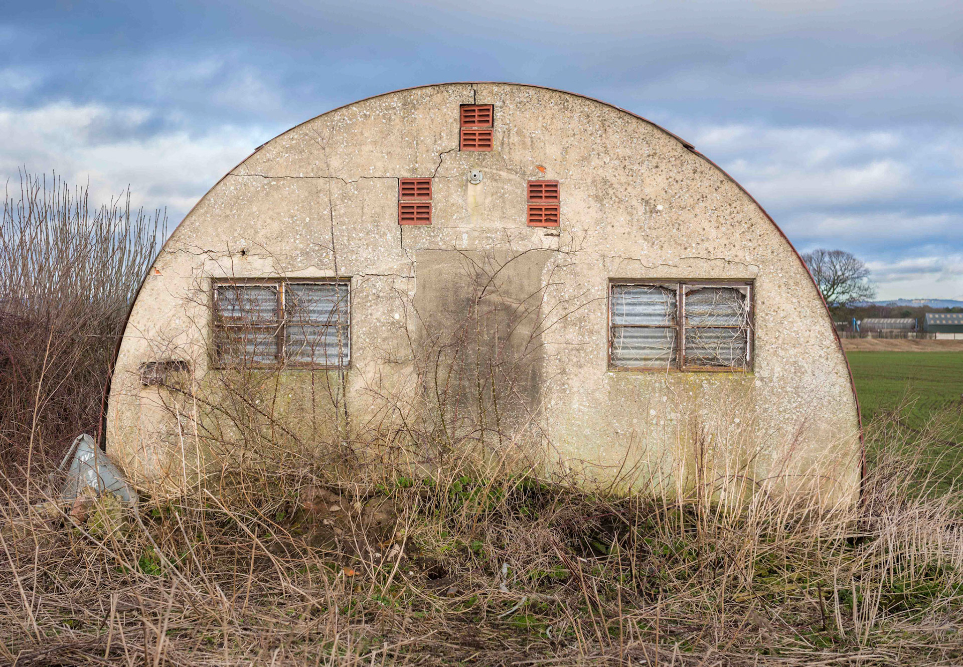 Derelict RAF Building #1 -  Nr Skipton-On-Swale North Yorkshire UK 2018