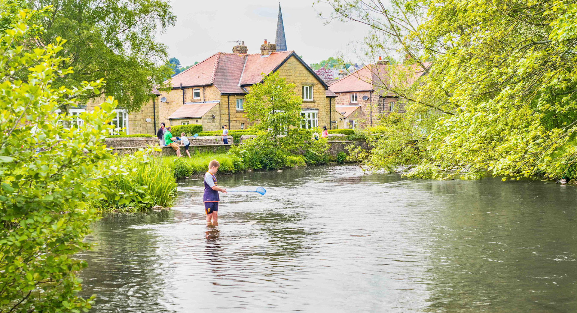The River Wye - Bakewell Derbyshire UK 2016