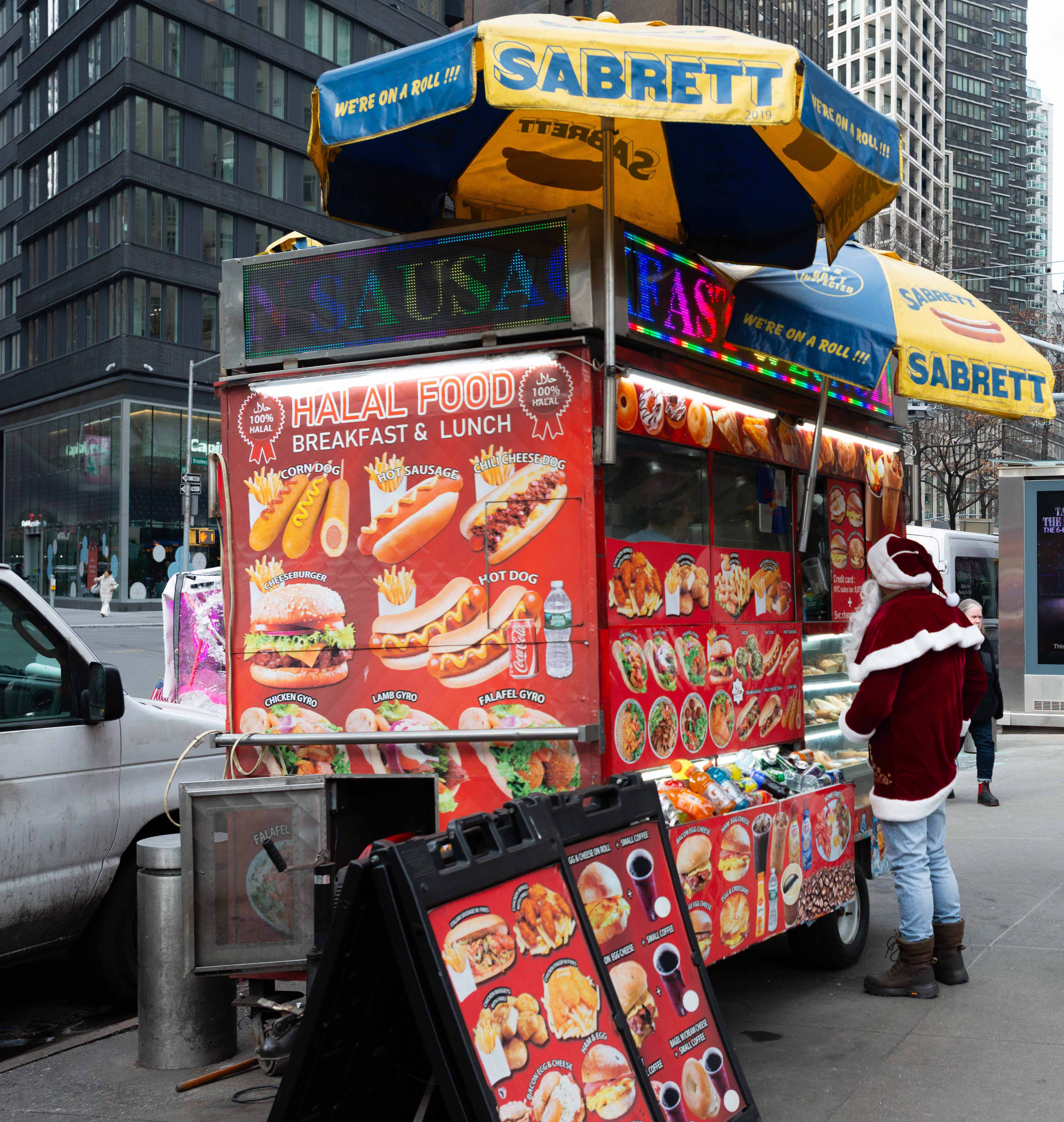 Santa Gets Lunch Too