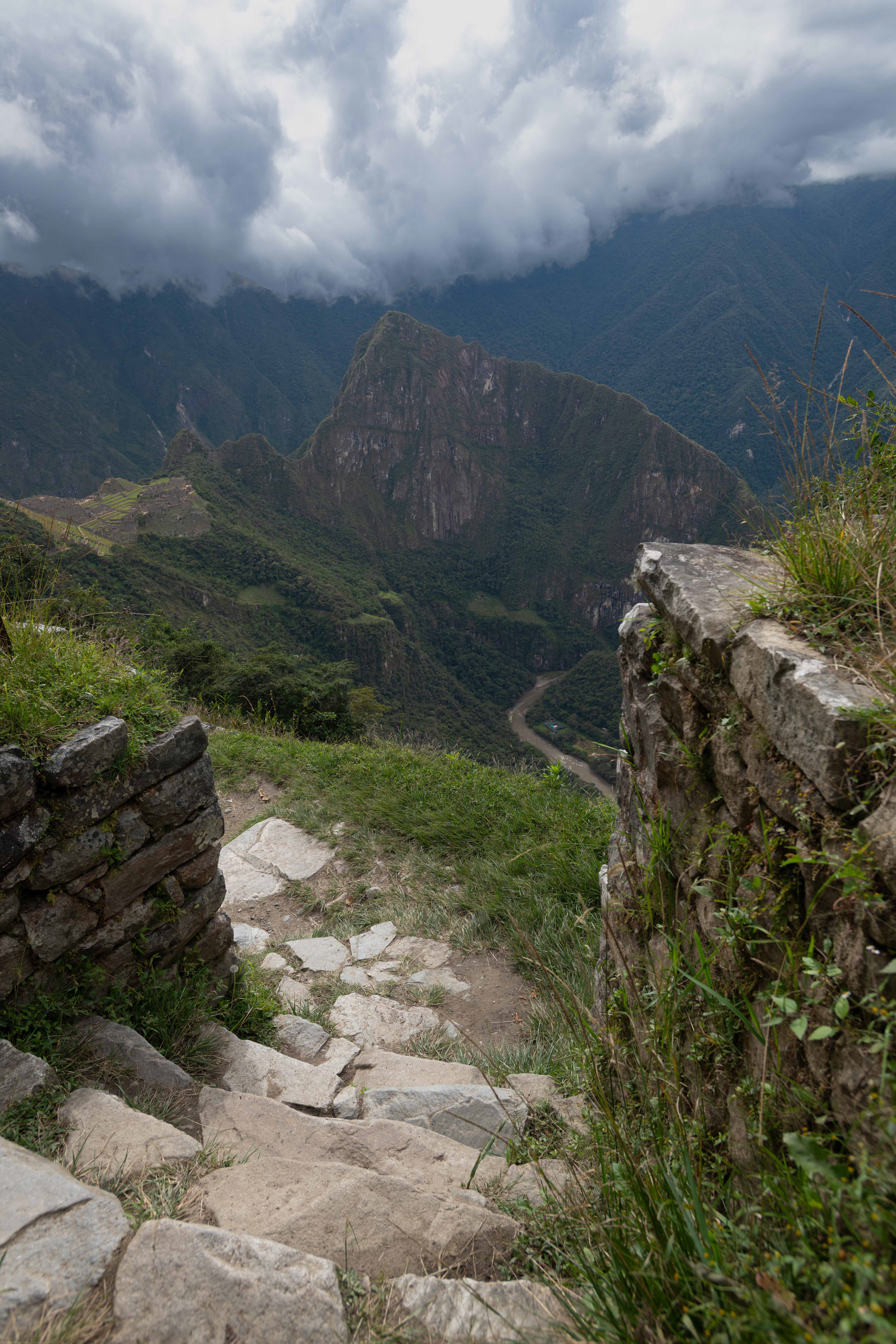 Stairs to Machu Picchu