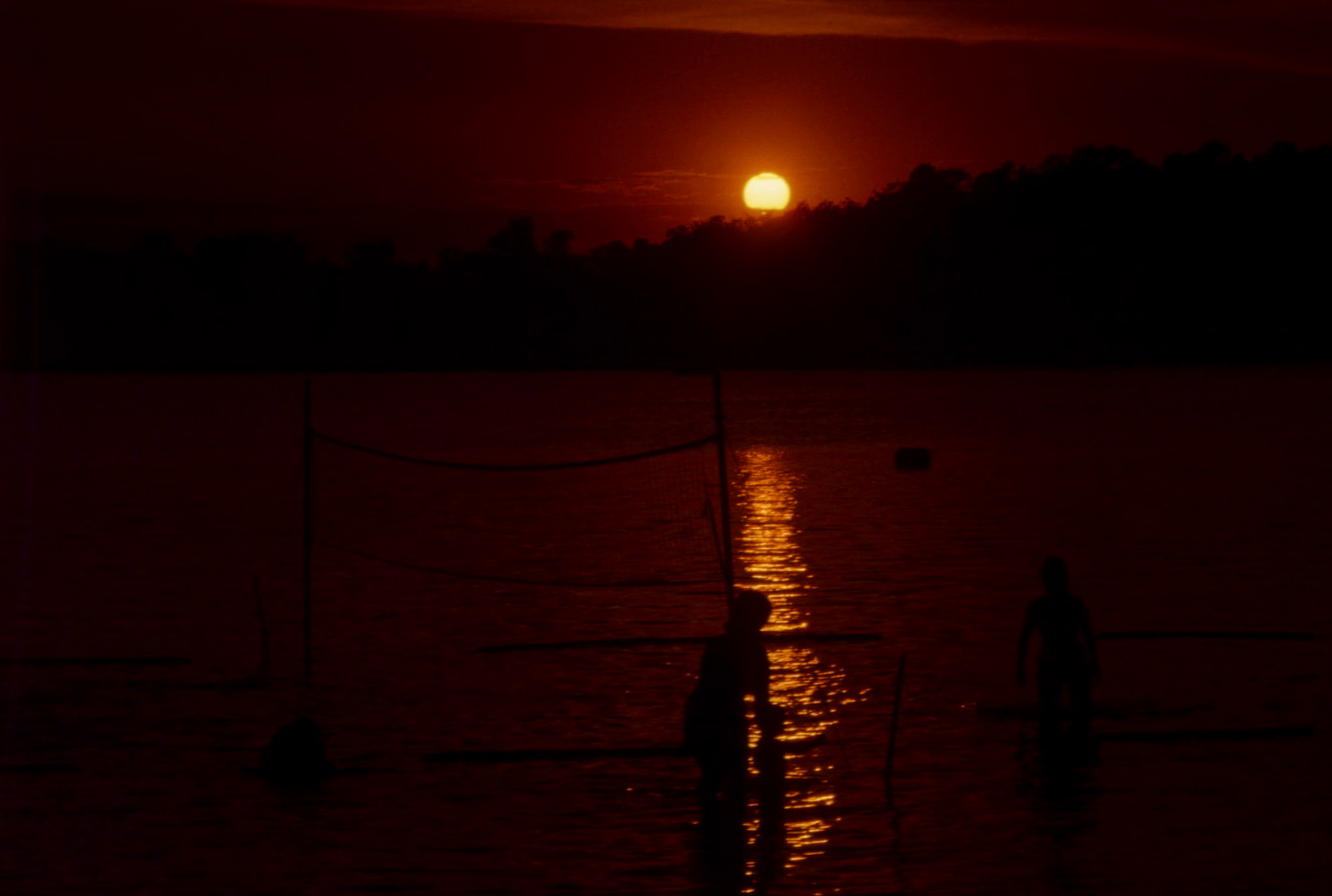 Sunset volleyball
