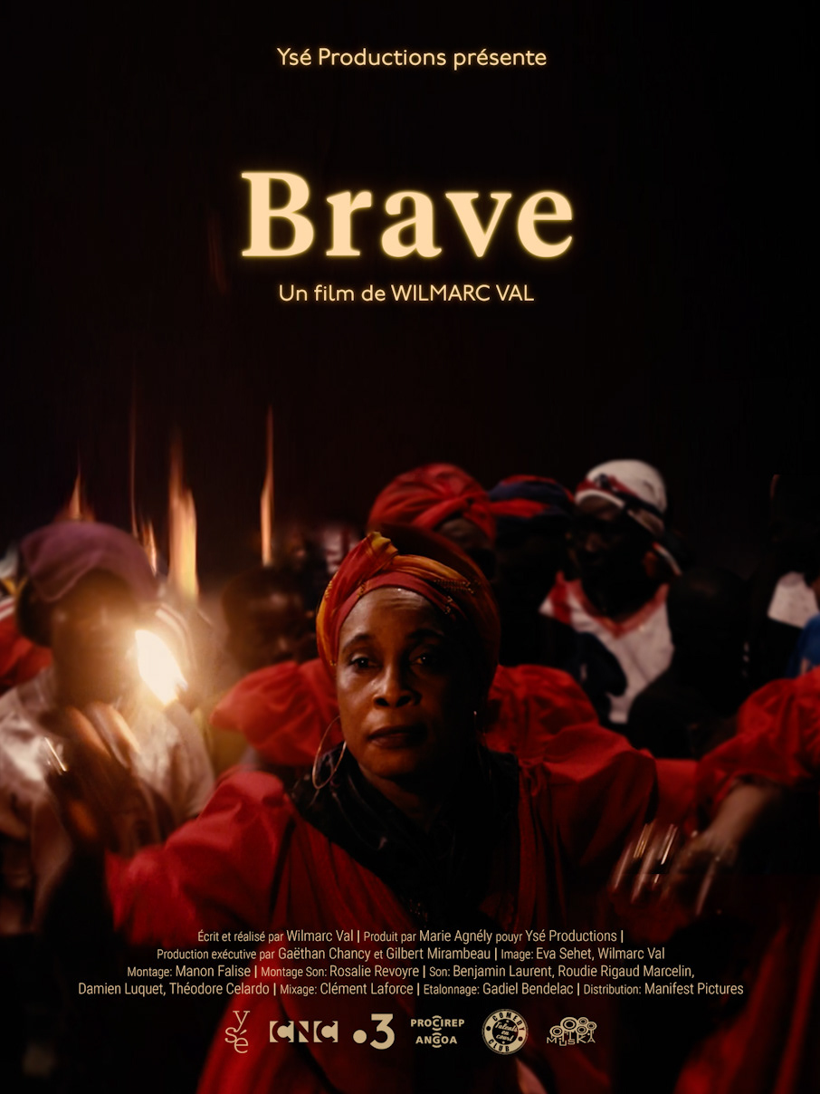 Official poster for "Brave", dir. Wilmarc Val