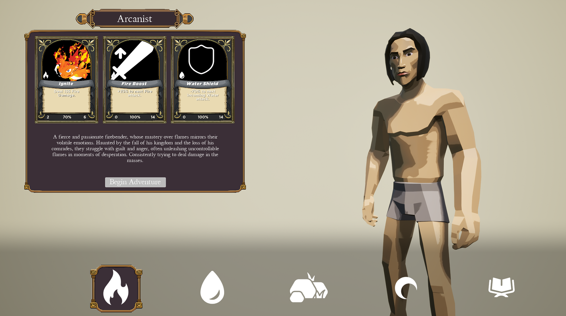 WIP Class Selection