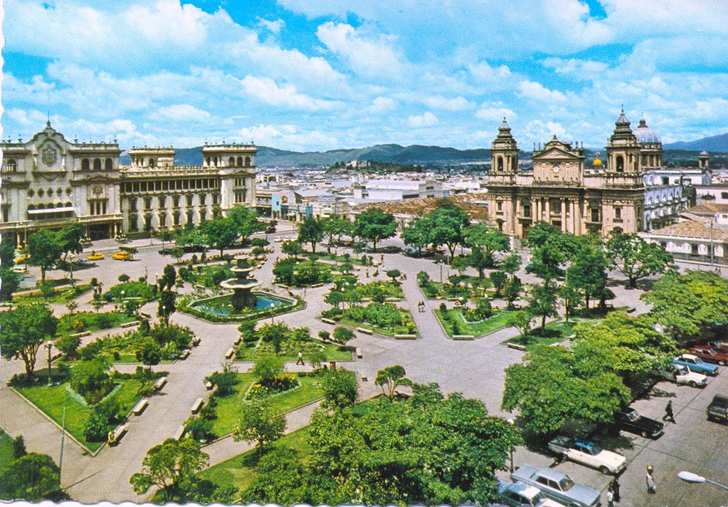 Gene Whitmer - Parque Central, Guatemala City - Apr 79