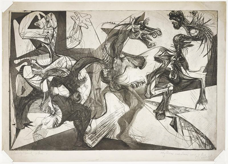 Mauricio Lasansky's "Apocalyptical Space" (1945)