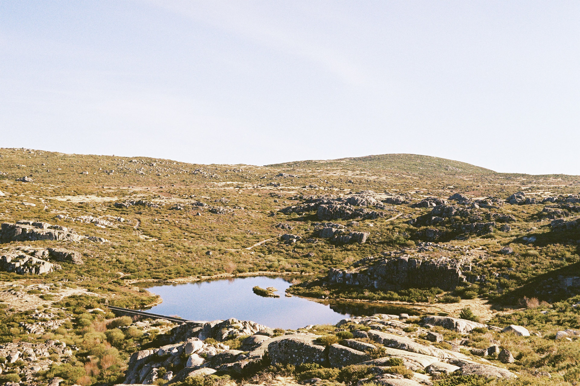 Serra da Estrela . Lagoa Comprida