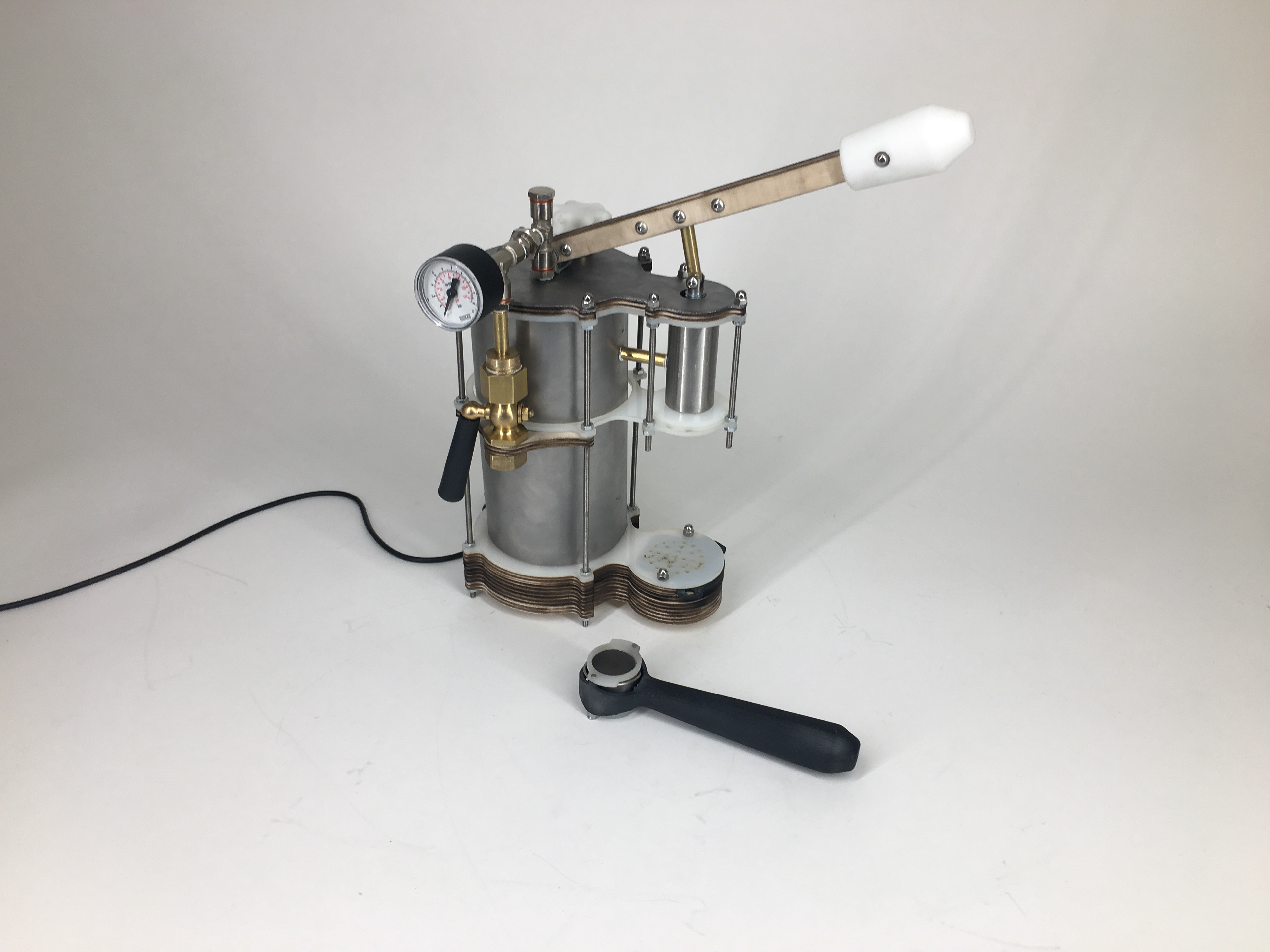 Entirely CNC Made Coffee Machine