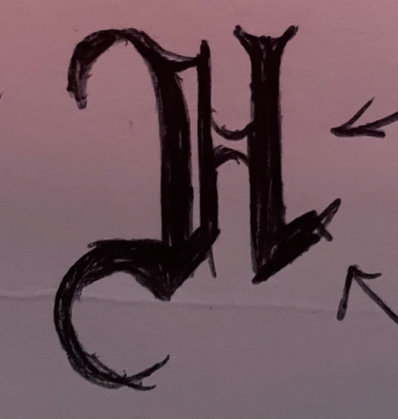 Sketch "H"