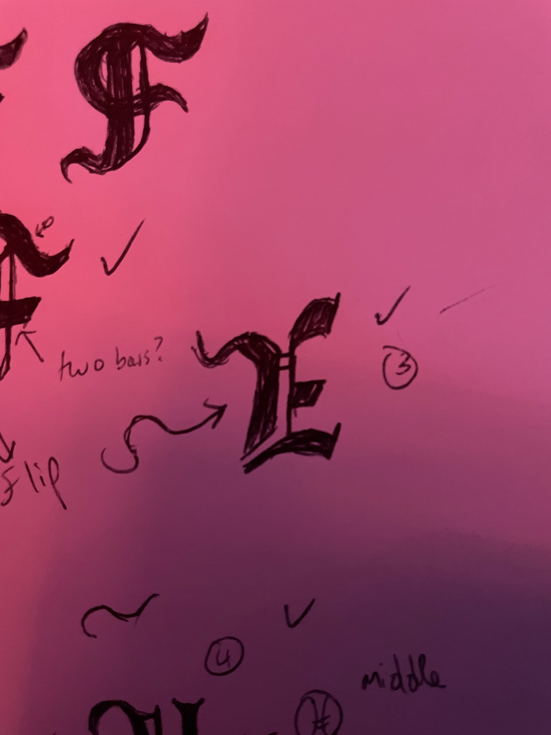 Sketch "E"