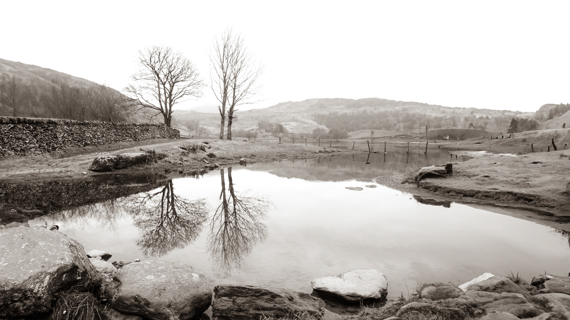 Borrowdale, Lake District, February 2016