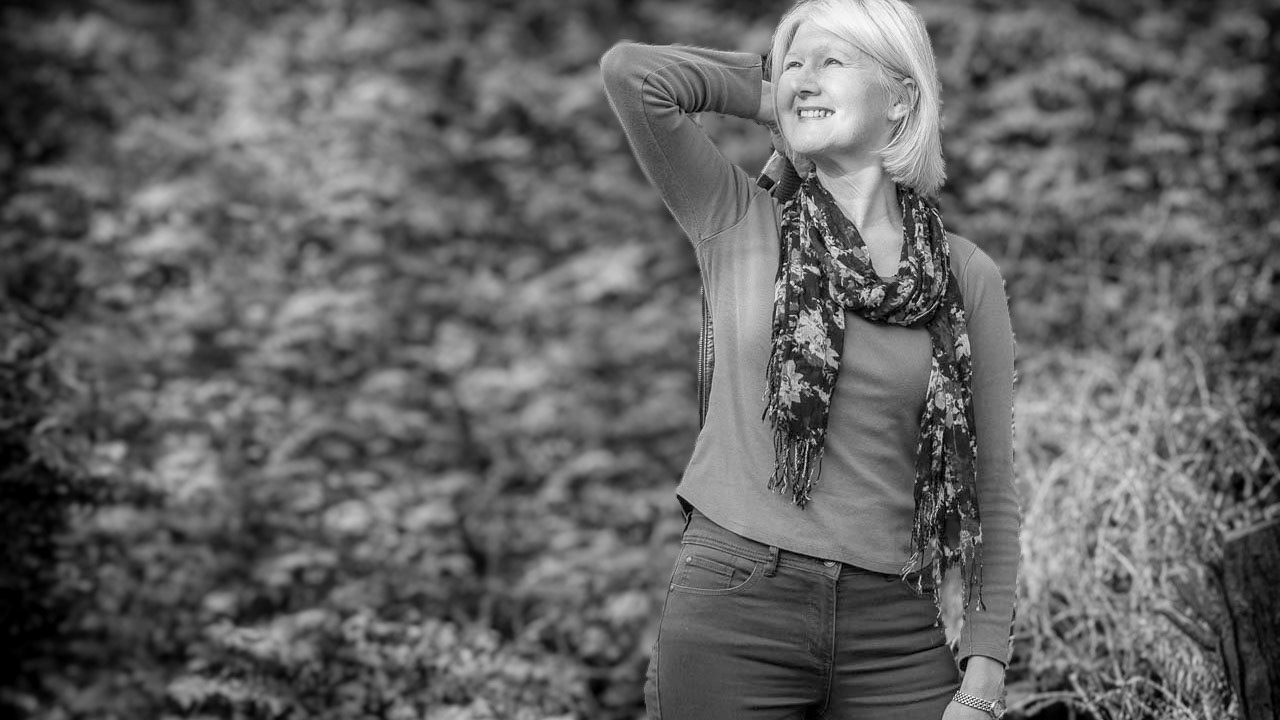 Annie in our garden, March 2015