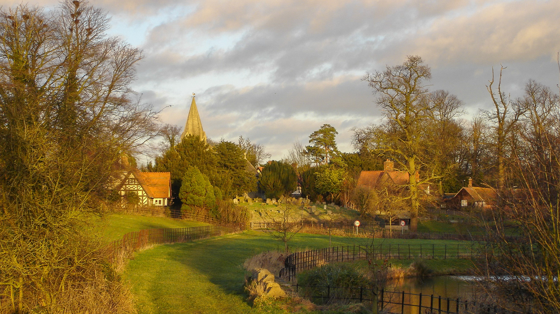 Walking to Ardington, January 2005