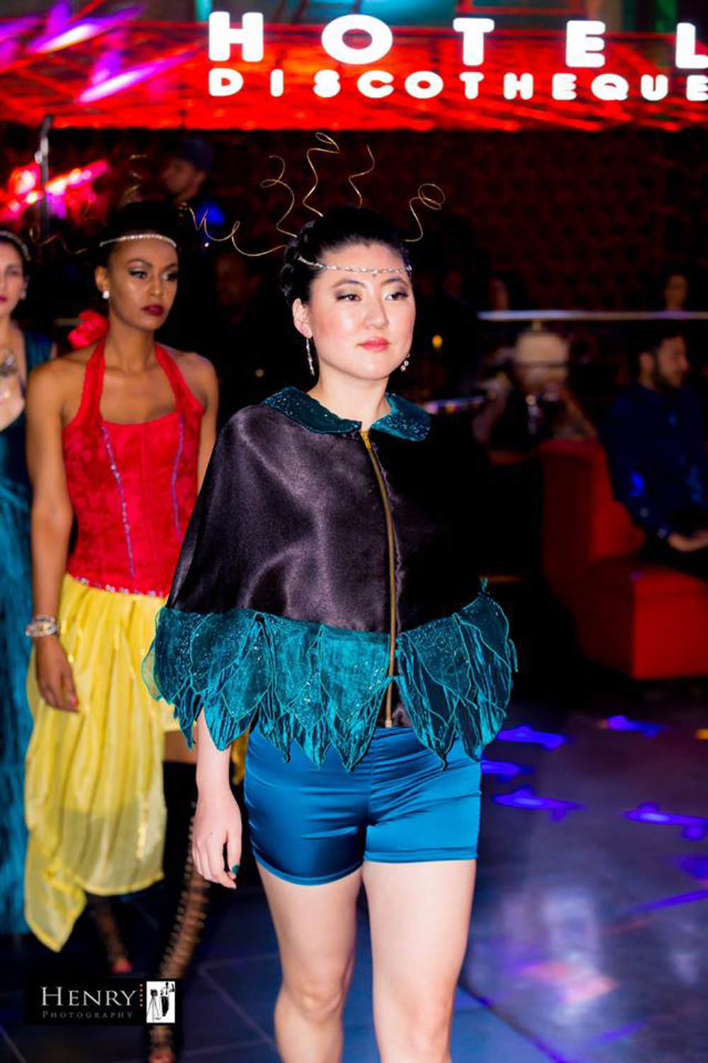 Designer: Megan Pinto; Model: Haemy Chung
