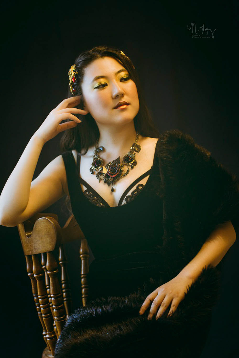 Photography: Naomi Loghry; Makeup/Styling/Model: Haemy Chung; Jewelry: Necrosarium, Topsy Turvy Designs