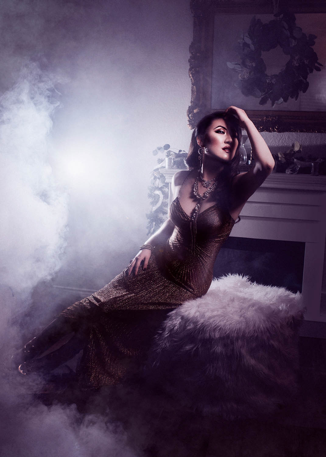 Photography/Styling/Set Design: Obsidian and Blush; Styling/Model: Haemy Chung; Makeup/Hair: Lux Beauty and Bridal