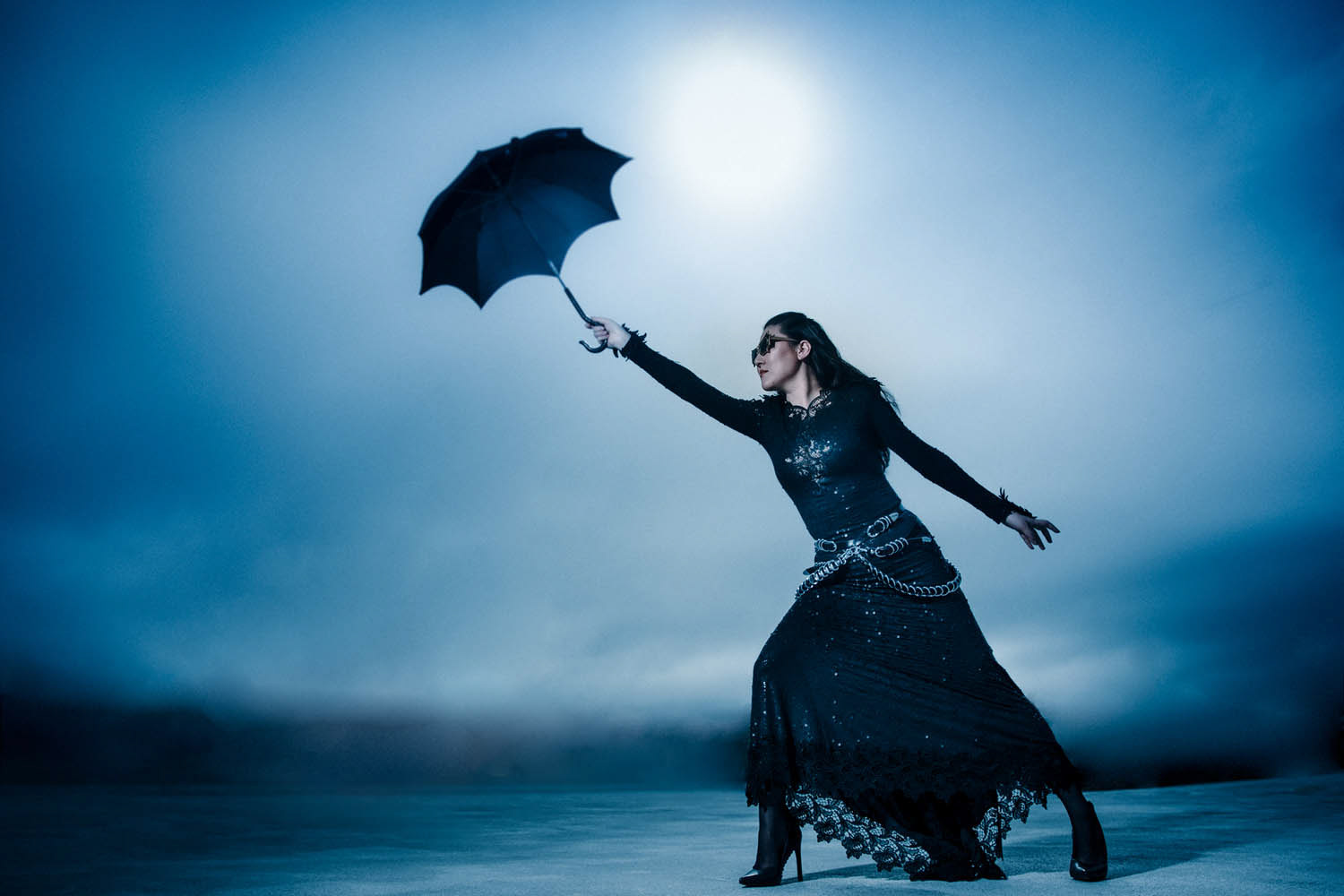 Photography: Alejandro Osma; Styling/Makeup/Hair/Model: Haemy Chung; Dress: Atelier Benson; Belt: Creepyyeha
